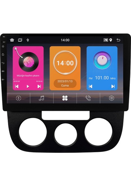 Volkswagen Jetta Android Multimedya Sistemi (2006-2010) CRV-4886XAA