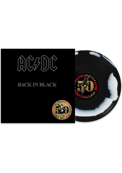 Ac/dc - Back In Black (Siyah&beyaz Girdap Baskılı) (Plak)