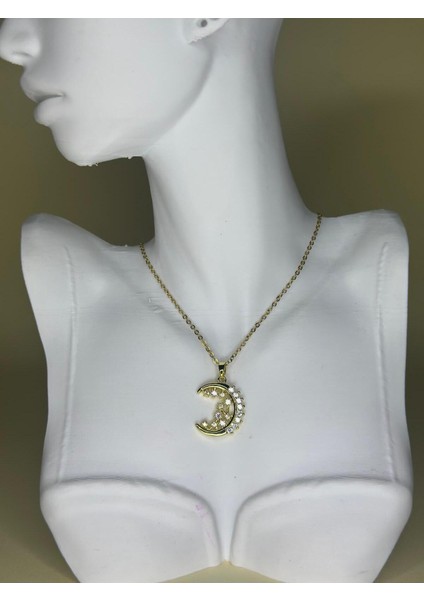 Paslanmaz Çelik Yıldız Kümesi Kolye