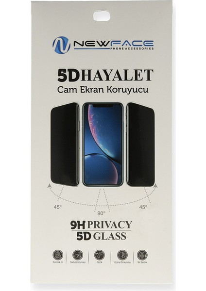 Iphone 12 Mini 5d Hayalet Cam Ekran Koruyucu