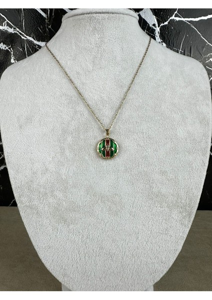 Şans Kolyesi Paslanmaz Çelik Gold