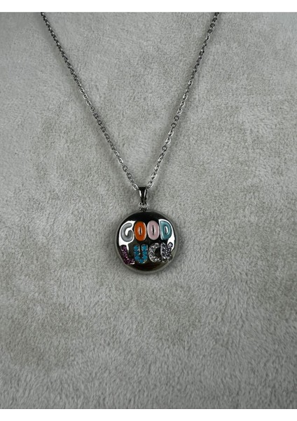 Good Luck Çelik Kolye