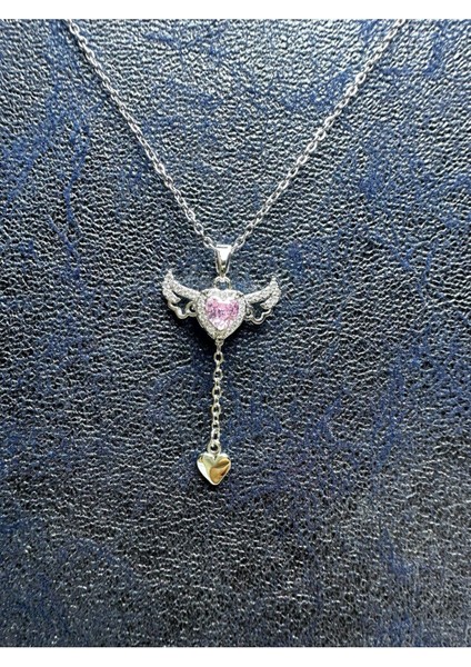 Paslanmaz Çelik Aşkın Kanatları Kolye fiyatları