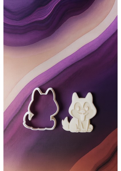 Husky ve Timsah Kurabiye Kalıbı Seti 2’li Beyaz – Hayvan Figürlü Hamur ve Şeker Kalıbı fırsatları