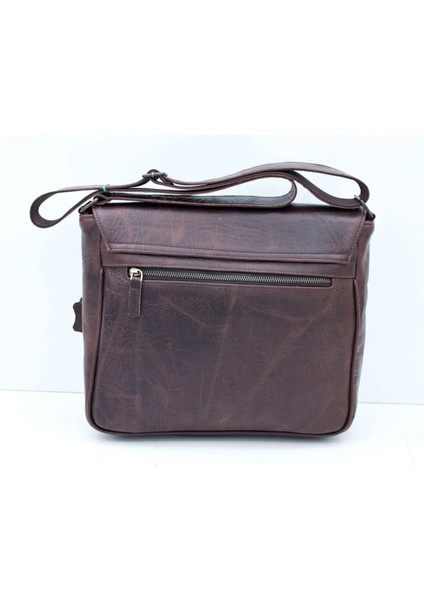 Kahverengi Çok Gözlü Hakiki Deri Postacı&evrak Çantası modelleri