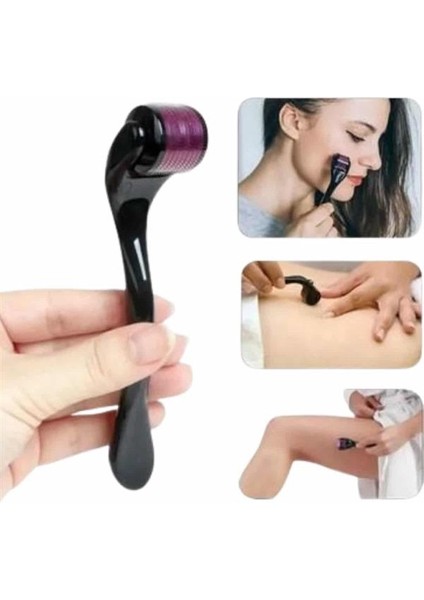 Titanyum Uçlu Derma Roller 540 Iğneli 1 mm Gözenek Azaltıcı Izlerine Uygun modelleri