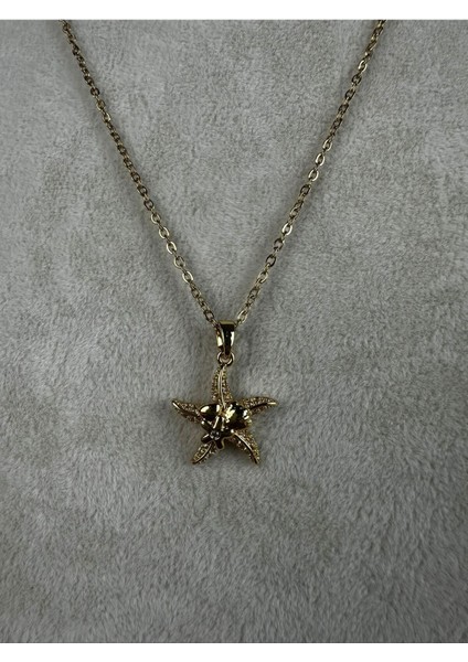 Deniz Yıldızı Çelik Kolye
