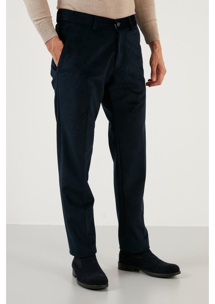 Captiva Erkek Rahat Kesim Yüksek Kalite Klasik Kışlık Kalın Içi Polarlı Termal Kadife Pantolon Baba Fitilli