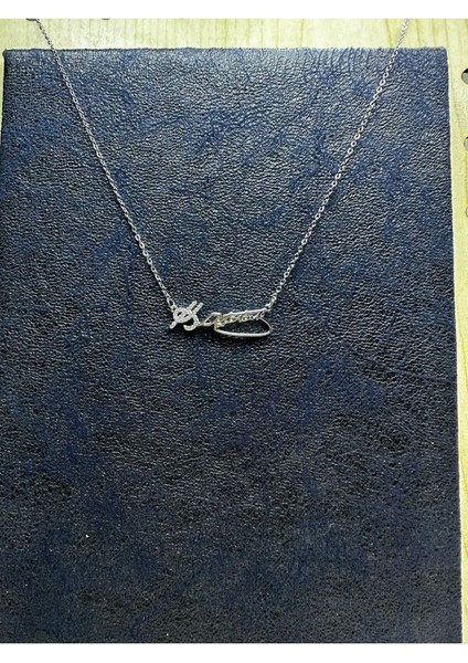 Paslanmaz Çelik Taşlı Atatürk Imza Kolye fiyatları