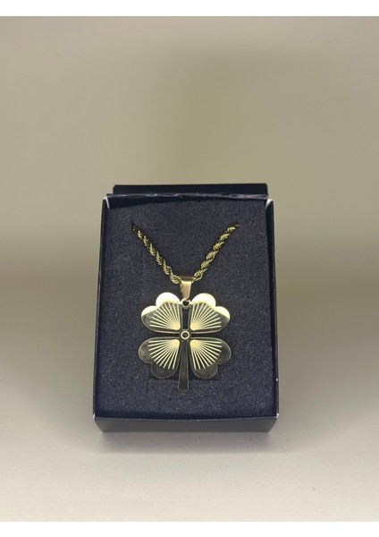 Çelik Yonca Kolye fiyatları