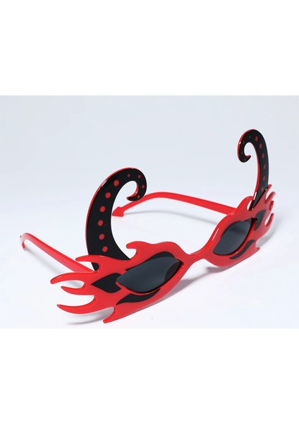 Kırmızı Alevli Parti Gözlüğü modelleri