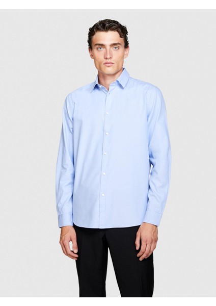%100 Koton Arkası Pileli Oxford Gömlek Erkek Renkli Gömlek - 323A5ELCSQ02E fiyatları