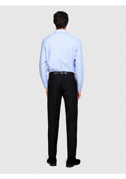 %100 Koton Arkası Pileli Oxford Gömlek Erkek Renkli Gömlek - 323A5ELCSQ02E indirimleri