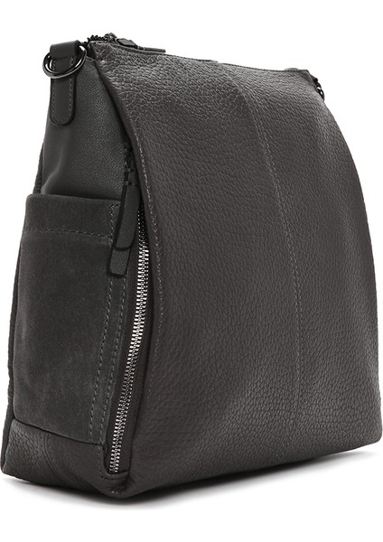 Kadın Gri Uzun Askılı Omuz Çantası 25WBD2478FT