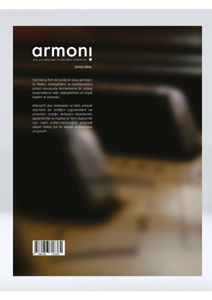 Armoni / Bas Çalışmaları ve Çözümlü Örnekler fiyatları