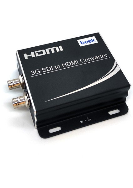 Beek 3g/sdı &lt;-&gt; HDMI Sinyal Çeviricisi, 2 x Bnc, 1 x Hdmı, 1080P&LT;BR&GT; BEEK 3g Sdı To HDMI Converter
