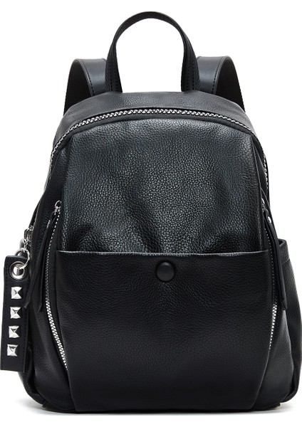 Kadın Siyah Casual Sırt Çantası 25WBD2488FT