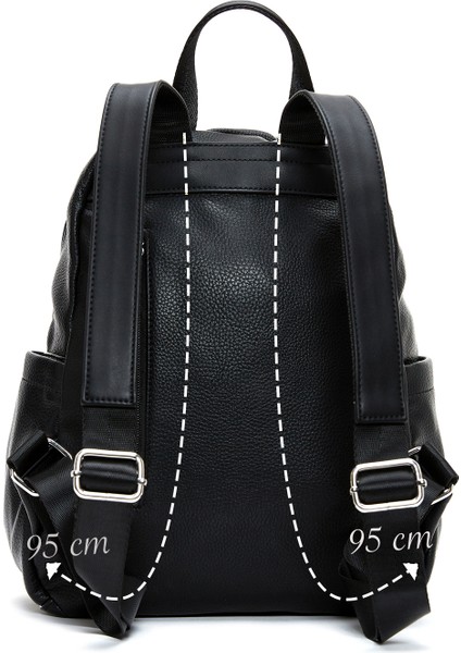 Kadın Siyah Casual Sırt Çantası 25WBD2488FT modelleri