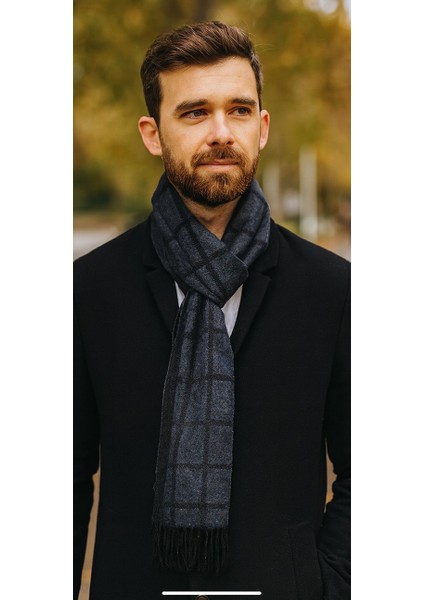 Erkek Pamuklu Yumuşak Dokulu Atkı