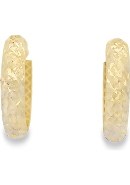 Taşsız Küpe 14 Ayar Altın 1.12 gr OA-C1TB01029311