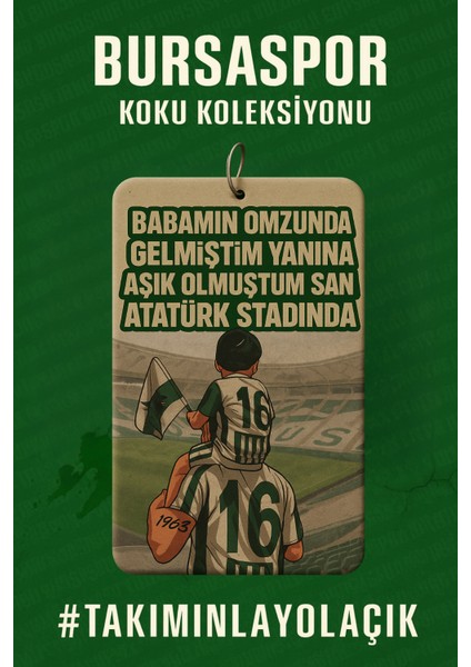 Bursaspor Lisanslı Araç Kokusu modelleri