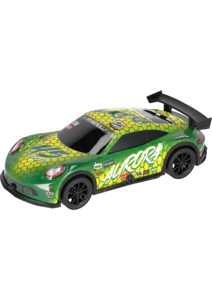 1:20 Işıklı ve Sesli Aurora Yarış Arabası Sarı
