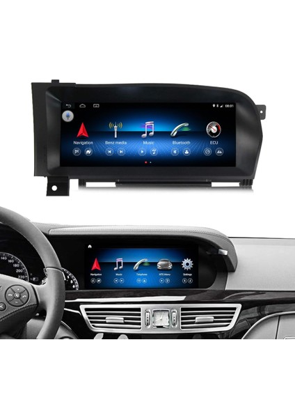 Mercedes S Class W221 (2010-2013) 8gb Ram 128GB HDD 12.3 Inc Android Carplay MULTIMEDYA-NAV2297 modelleri