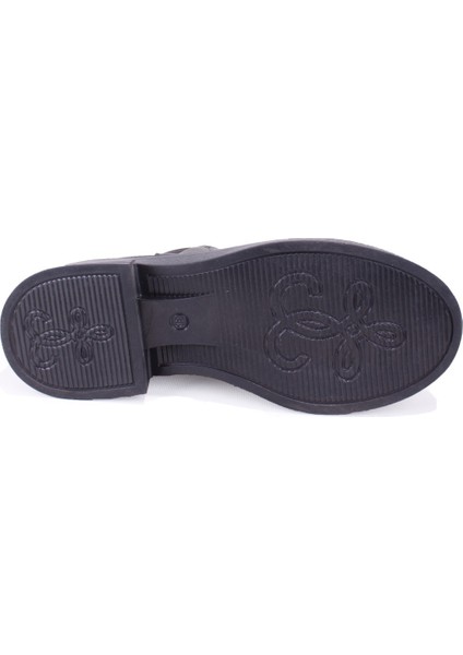 DZA07-1275071 Siyah Günlük Düz Topuk Kadın Bot fırsatları