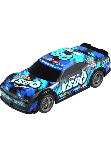 1:20 Işıklı ve Sesli Yarış Arabası Mavi