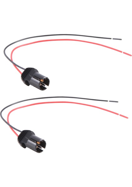 T10 W5W Otomatik Ampul Soketi Lamba Tutucu Konnektör Uzatma x 2 (Yurt Dışından)