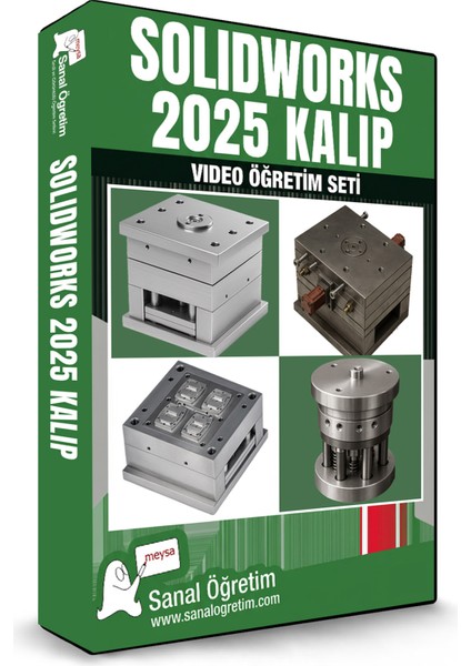 Solidworks 2025 Kalıp Plastik Enjeksiyon Video Ders Eğitim Seti