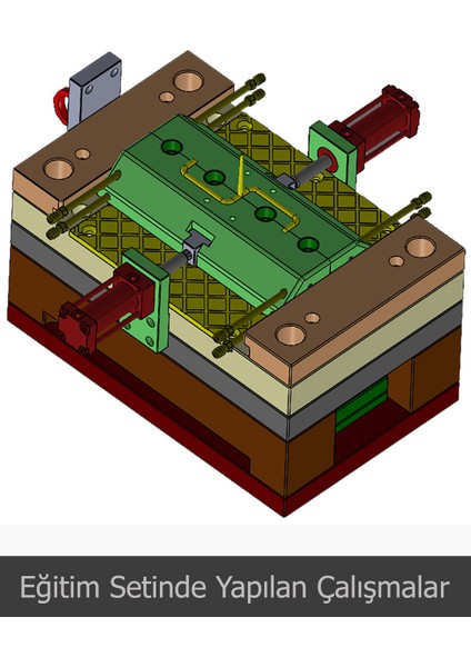 Solidworks 2025 Kalıp Plastik Enjeksiyon Video Ders Eğitim Seti