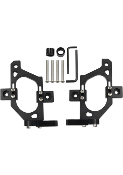 Jl Jt 2018-2023 Için Kaput Montajı 42 Inç LED Işık Çubuğu Montaj Braketi Pod'ları Ön Cam Braketleri (Yurt Dışından)
