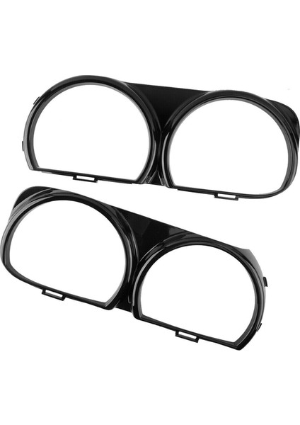 2015-2021 68259053AB 68259052AB Için 1 Çift Ön Far Lambası Çerçevesi Izgara Çerçevesi (Yurt Dışından)