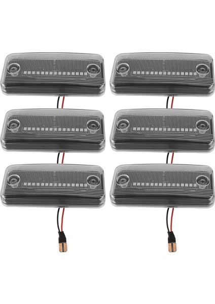 Ducato Iıı Daily Iv Lf Xf 5010306792 Için 6x Şeffaf LED Yan Işaret Lambası (Yurt Dışından) modelleri