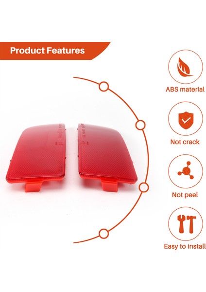 Sprinter W906 2006-2016 Arka Tampon Reflektör Lambası Için (Yurt Dışından)