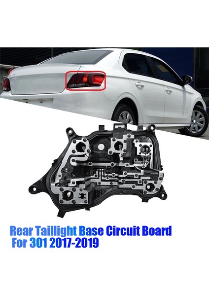 301 2017-2019 Araç Fren Lambası Soket Tutucu Ampul No Için Sağ Arka Stop Lambası Taban Devre Kartı (Yurt Dışından) fırsatları