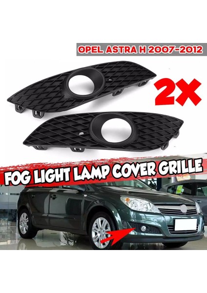 H 2007-2012 L+R Sis Farı Kapağı Ön Tampon Alt Izgara Izgarası (Yurt Dışından) fiyatları