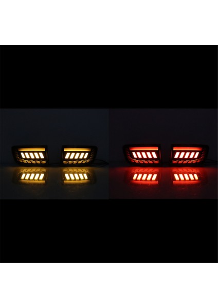 Prado 120 FJ120 LC120 J12 2003-2009 Fren Sinyal Lambası Için Kırmızı LED Arka Tampon Lambası (Yurt Dışından) modelleri