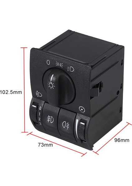 G Zafira A Için Otomatik Ana Işık Anahtarı Far Sis Lambası Kontrolü 6240097 90437440 (Yurt Dışından) fırsatları