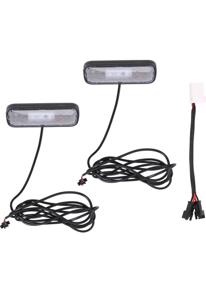 2 Adet Araba Işığı LED Iç Atmosfer Dekorasyon Lambası Ortam Ayağı 10. Sınıf 2018-2020 Mavi (Yurt Dışından) modelleri