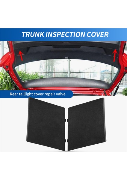 Golf Mk6 5K6867658 / 5K6867657 Için 1 Çift Arka Bagaj Kapağı Trim Muayene Kapağı (Yurt Dışından) fırsatları