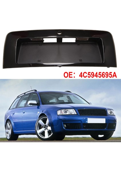 A6 C5 3.0l 1998-2004 Için Araç Arka Plaka Lambası Çerçevesi Kapağı Tutucu 4C5945695A (Yurt Dışından) modelleri