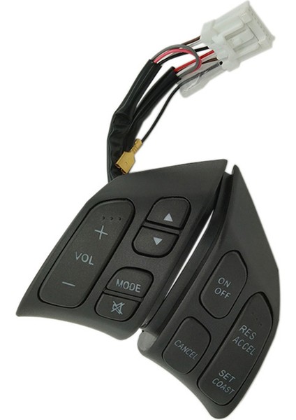 BS3E-66-4M0 Araç Direksiyon Simidi Ses ve Seyir Kontrolü Multimedya Anahtar Düğmesi 3 2006-2009 Ses Mıd Için (Yurt Dışından)