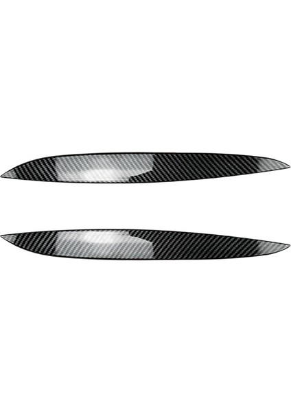 Golf4 Mk4 Iv 1997-2005 Karbon Fiber Ön Far Kapağı Süsleme Şeridi Kaş Süsleme Çıkartması (Yurt Dışından)