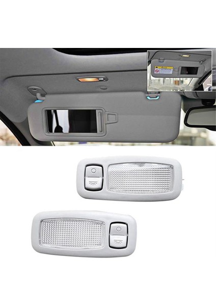 I45 / Avante Forte Koup K3 2011-2015 Için Araç Tavan Lambası Iç Mekan Makyaj Lambası Sol ve Sağ (Yurt Dışından) fiyatları