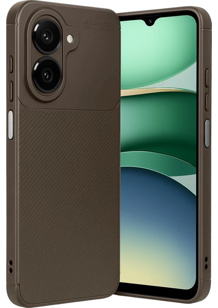 Zengezur Newface Xiaomi Redmi A5 4g Auto Focus Karbon Kapak - Kahverengi