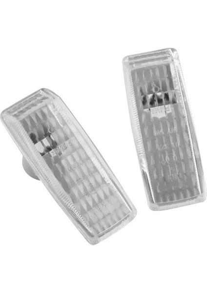 W124 R129 W140 W202 W201 2028201521 2028201621 Için Araç Yan Işaret Lambası Kapağı Tekrarlayıcı Lamba Merceği (Yurt Dışından)