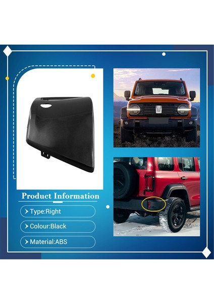 Tank 300 City Edition Sis Lambası Kapağı Sol Radar Delikli Araç Arka Tampon Sis Lambası Çerçevesi (Yurt Dışından) modelleri