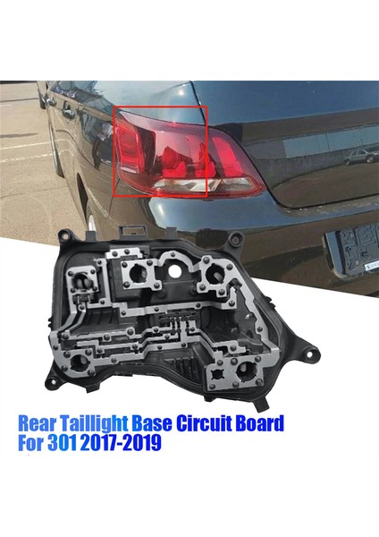 301 2017-2019 Araç Fren Lambası Soket Tutucu Ampul No Için Sol Arka Stop Lambası Taban Devre Kartı (Yurt Dışından) fırsatları
